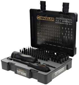 Wheeler 4001004 Pro F.A.T. Screwdriver Set 100 Pieces