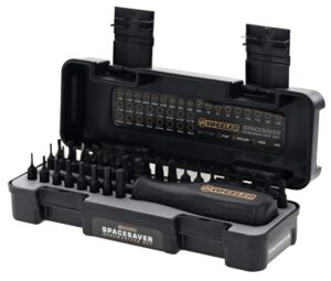 Wheeler 4001005 SpaceSaver Screwdriver Set Black 36 Pieces