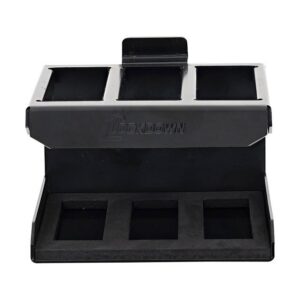 Securewall Rack for Firearm Magazines Securewall Magazine Rack for AR-15 Magazines Black