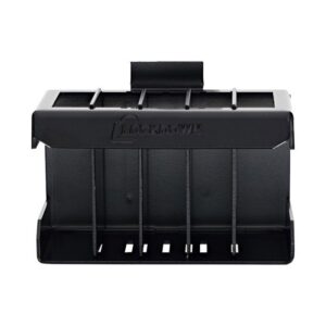 Securewall Rack for Firearm Magazines Securewall Magazine Rack for Pistol Magazines Black