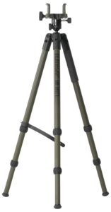 American Outdoor Brands Bog-Pod 1159188 DeathGrip Infinite Tripod, Aluminum with Black/OD Green Finish, Ball Head Mount, Hybrid Foot & DeathGrip