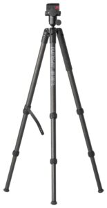 American Outdoor Brands Bog-Pod 1163389 DeathGrip Infinite Tripod, Carbon Fiber with Black Finish, Ball Head Mount, Hybrid Foot & DeathGrip