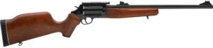 Rossi SCJ4510 Circuit Judge 45 Colt (LC) Caliber or 410 Gauge with 5-Round Capacity, 18.50" Barrel, Polished Black Metal Finish & Hardwood Monte