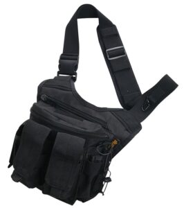 US PeaceKeeper P20307 Rapid Deployment Pack Shoulder Sling 600D Polyester Black
