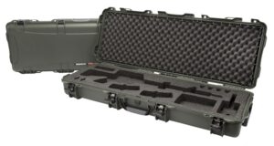 Nanuk 990AR06 990 AR15 Case Waterproof Olive Resin with Foam Padding for AR-Platform