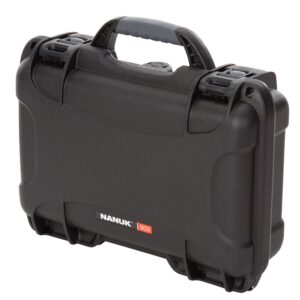 Nanuk 9091001 909 Waterproof Black Resin with Foam Padding&Airline Approved