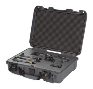 Nanuk 910S-080GP-0A0-21312 Pistol or Case Graphite