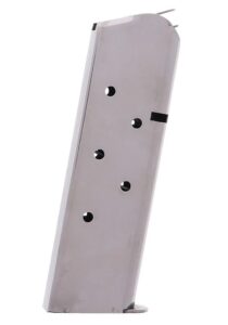 Kimber Manufacturing,inc 1000156A 7-Round 45 ACP Fits 1911 Silver Steel