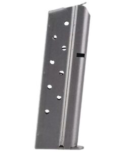 Kimber Manufacturing, Inc 1100307A 9-Round 9mm Luger Fits 1911 Silver Steel