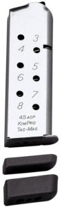 Kimber Manufacturing,inc 1100721A Tac-Magazine 8-Round 45 ACP Silver Stainless Steel