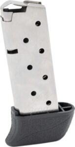Kimber Manufacturing, Inc 1200848A Micro 9 8-Round Extended 9mm Luger Silver Stainless Steel