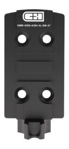C&h Precision Kimber KDS9C to Aimpoint Acro/ C&h Duty/XL with Built in Rear Sight- Steel