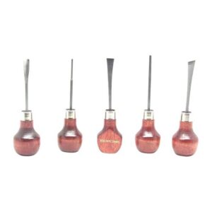 5 Piece Basic Palm Woodcarving Set #107 Basic Palm Woodcarving 5 Piece Set