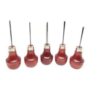 #107M Sub Mini Wood Carving Tools #107M Sub Mini Palm Woodcarving 5 Piece Set