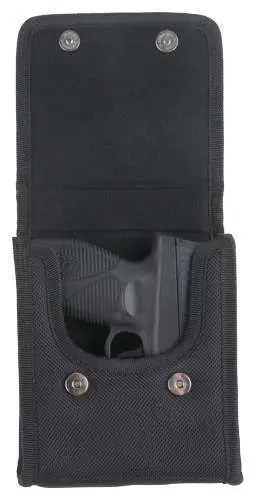 Bulldog Case Black Nylon Vertical Cell Phone Holster for Comp 9MM (12 per Case)