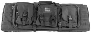 Bulldog Case Tactical 37" Double Tactical Rifle Case Black with Back Straps (5 per Case)