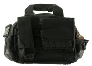 Bulldog Case Tactical Range Bag with Molle Magazine Pouches Black (5 per Case)