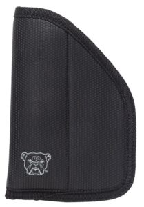 Bulldog SGM Super Grip IWB Black Nylon Waistband Compatible with S&W J-Frame/Glock 42 Fits 2-3" Barrel Right Hand