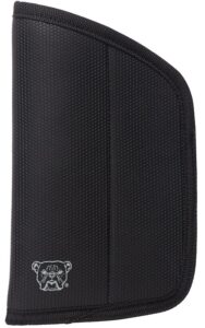 Bulldog Single Super Grip IWB Size Large Black Nylon Compatible with Glock 19 Fits 4-5" Barrel Right Hand