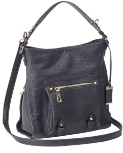 Bulldog BDP053 Hobo Purse with Holster Black Leather Most Sm Pistols & Revolvers Right Hand