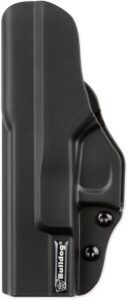 Bulldog PIPG19 Inside the Pants IWB Black Polymer Belt Clip Compatible with Glock 19/23/32 Belt 1.75" Wide Right Hand