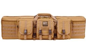 Bulldog Case Deluxe 42IN. Double Tactical Rifle Case Tan (5 per Case)