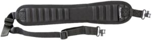 Bulldog BD837 Ribbed Rifle Sling Black Rifle