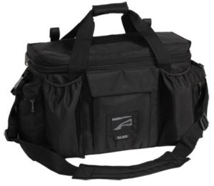 Bulldog BD920 Deluxe Police & Shooter XL Black Nylon with Removeable Dividers, Storage Pockets