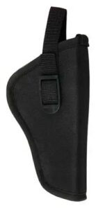 Bulldog DLX8 Pit Bull OWB Black Nylon Belt Loop Fits Glock 37 Fits Glock 20 Fits Taurus PT92 Fits 3.50-5" Barrel Right Hand