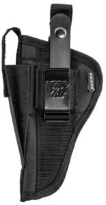 Bulldog FSN34 Extreme OWB Black Nylon Belt Loop/Clip Fits Ruger Mark-Style Auto Fits 4-5" Barrel Ambidextrous