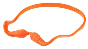 Radians RB210CS Rad-Band 2 25 dB Behind the Neck Orange Ear Buds with Orange Cord Adult 1 Pair