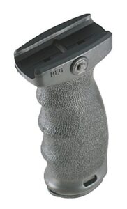 Mission First Tactical REG React Vertical Grip Ergonomic Black Polymer for AR-Platform