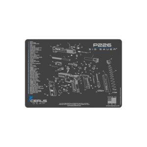 Sig P226 Schematic Gray/Blue