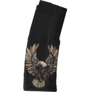 Black Rain Ordnance Lasered AR15 Magazine American Flag Eagle 30-Round.