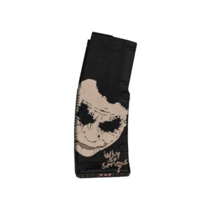 Black Rain Laser Etched Magazines 30-Round Joker