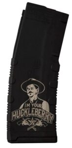 Black Rain Ordnance MAG30HUCKLEBERRY Magazine 30-Round 223 Rem/5.56 NATO Huckleberry Engraving Fits AR-15 Platform