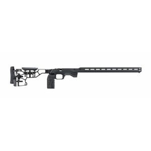 MDT Acc Chassis System for Remington 700 Long Action Savage 110 Sa Right Hand Chassis, Black