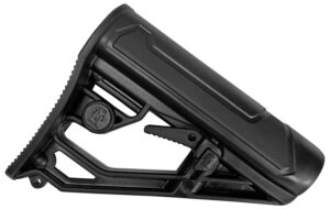 ADAPTIVE TACTICAL AT02013 EX Performance Lite Adjustable Black Synthetic M4 Style, Swivel Stud, Fits AR-Platform (MIL-Spec Buffer Tubes)