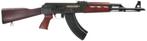 Zastava Arms USA ZR7762SR ZPAPM70 7.62x39mm 30+1 16.30" Black Chrome Lined Steel Barrel, Black Serbian Red Wood Handguard, Serbian Red Wood Fixed