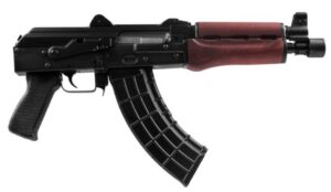 Zastava ZPAP92 AK Pistol 7.62X39 Serbian Red Handguards 1.5MM Receiver Buldged Trunnion Chrome Lined 10IN Barrel ZP92762SR