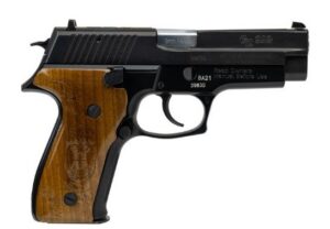 Zastava CZ999 9MM Hangun Machine Engraved Serbian Crest on the Slide and Walnut Grips Walnut Box with Serbian CREST(2) 15-Round Magazines 4.25IN