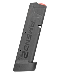 Amend2 Sig A2 P320 17-Round Black Polymer Magazine for Use in Sig Sauer P320 Full-Size 9MM Firearms