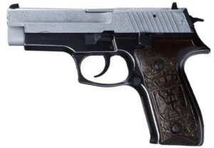 Zastava CZ999 9MM Handgun Hand Engraved Withengraved Display Box (2) 15-Round Magazines. Chrome Slide 4.25IN Chrome Barrel CZ999HEBC