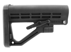 TacFire MAR082B Mil-Spec Stock with Pad Black