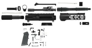 TacFire AR Build Kit 5.56x45mm NATO 7.50" Barrel Black for AR Platform