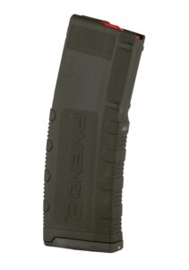 Amend2 M2 5.56MM 30-Round AR15 with Red Follower OD Green Polymer Magazine ( 50 per Case )