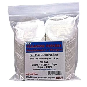 Tcs Cleaning Patches Tcs Cleaning Patches 50 Caliber MUZZLELOADER-12 Gauge