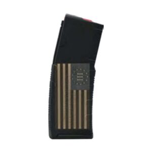 Black Rain Laser Etched Magazines 30-Round 3PERCENT American Flag