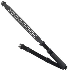 Limbsaver 12290 Kodiak-Air Sling Black NAVCOM Rubber with 1" W & Adjustable Design for Rifles