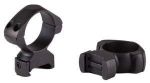 Konus 7402 Steel Rings Matte Black 1" Low 0 MOA